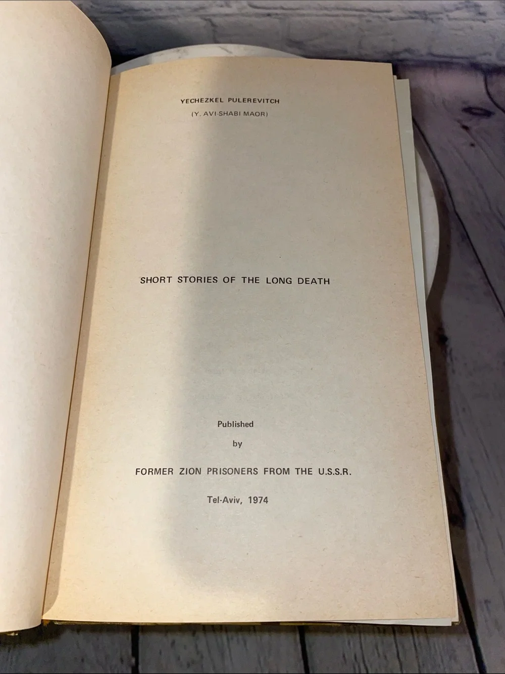 Short Stories of the Long Death — Rare book!